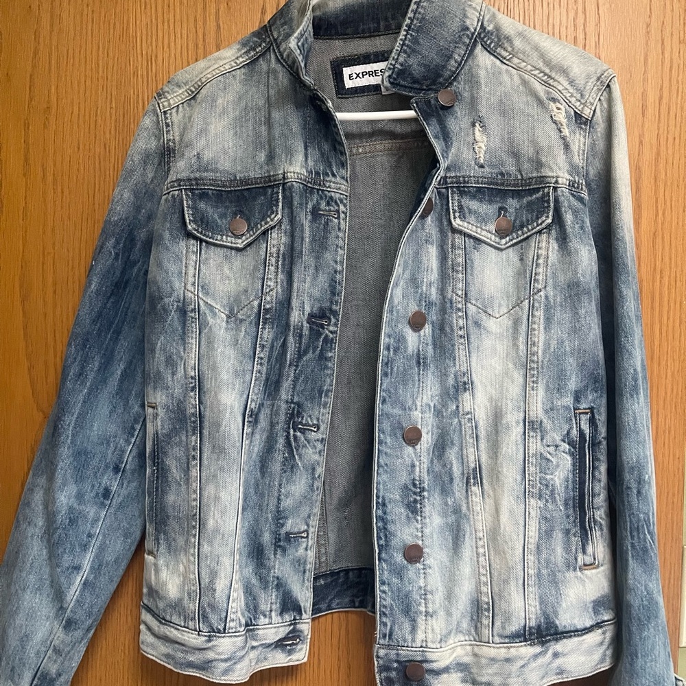 Express Blue Denim Jacket